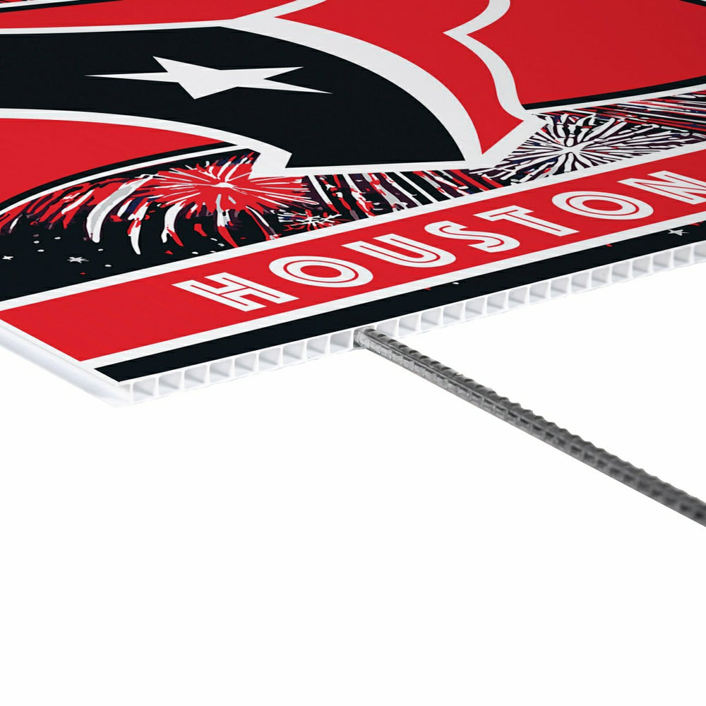 Houston Texans Yard Sign, Patriotic - NFL Home