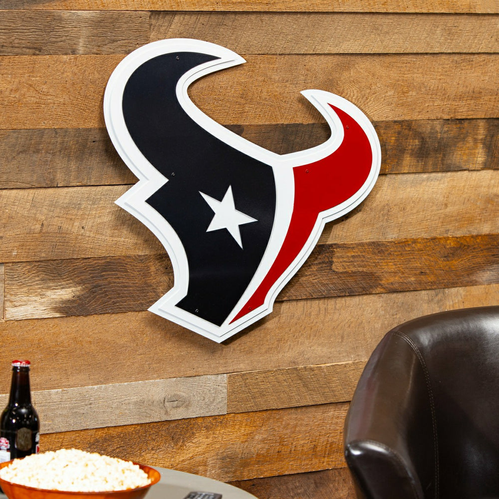 Houston Texans Premier Metal Wall Art - NFL Home