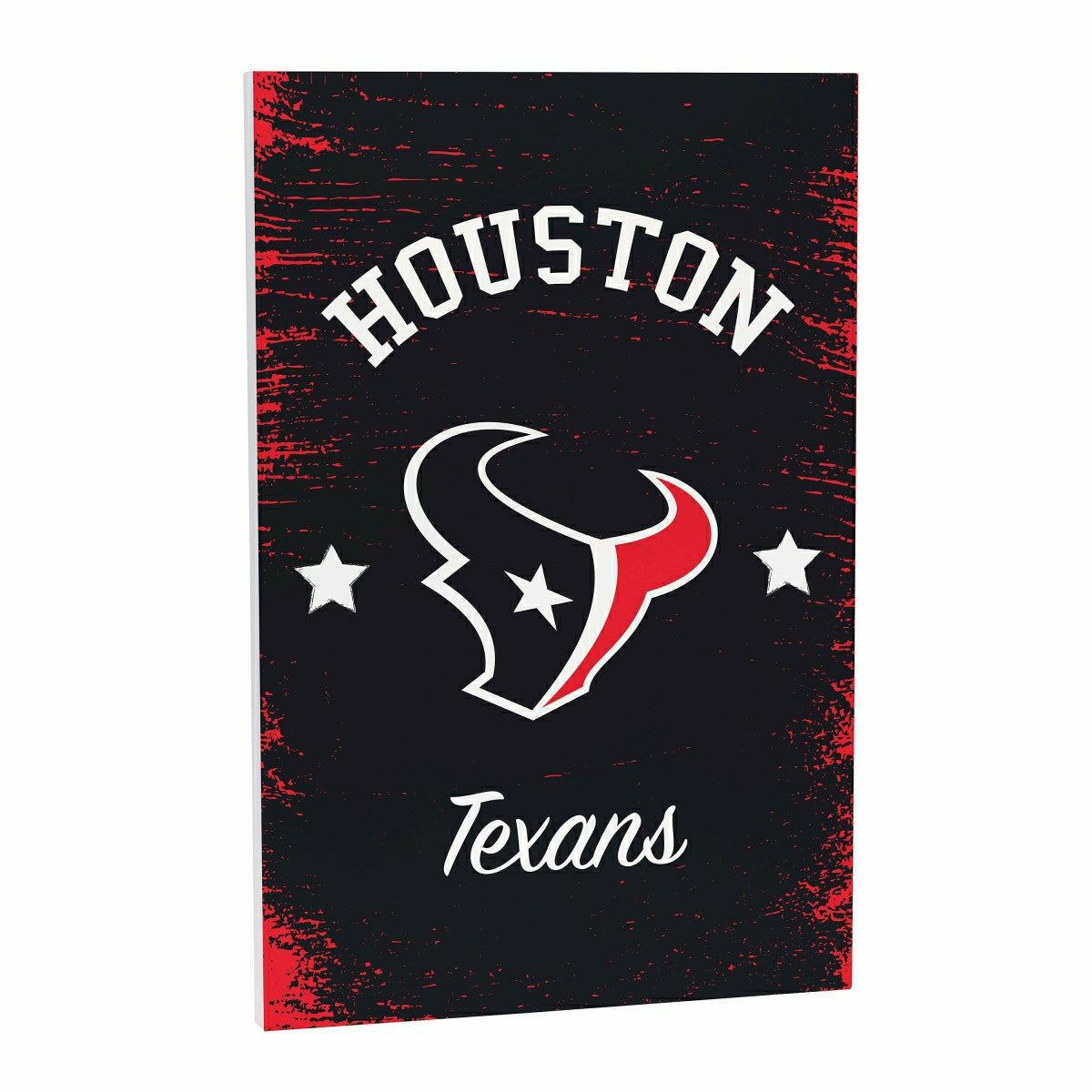 Houston Texans Wood Wall Sign, 16x24 - NFL Home