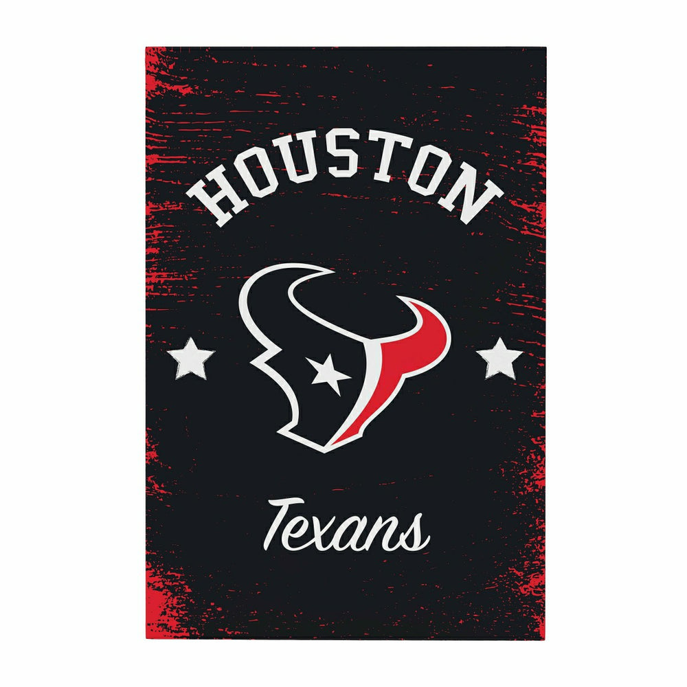 Houston Texans Wood Wall Sign, 16x24 - NFL Home