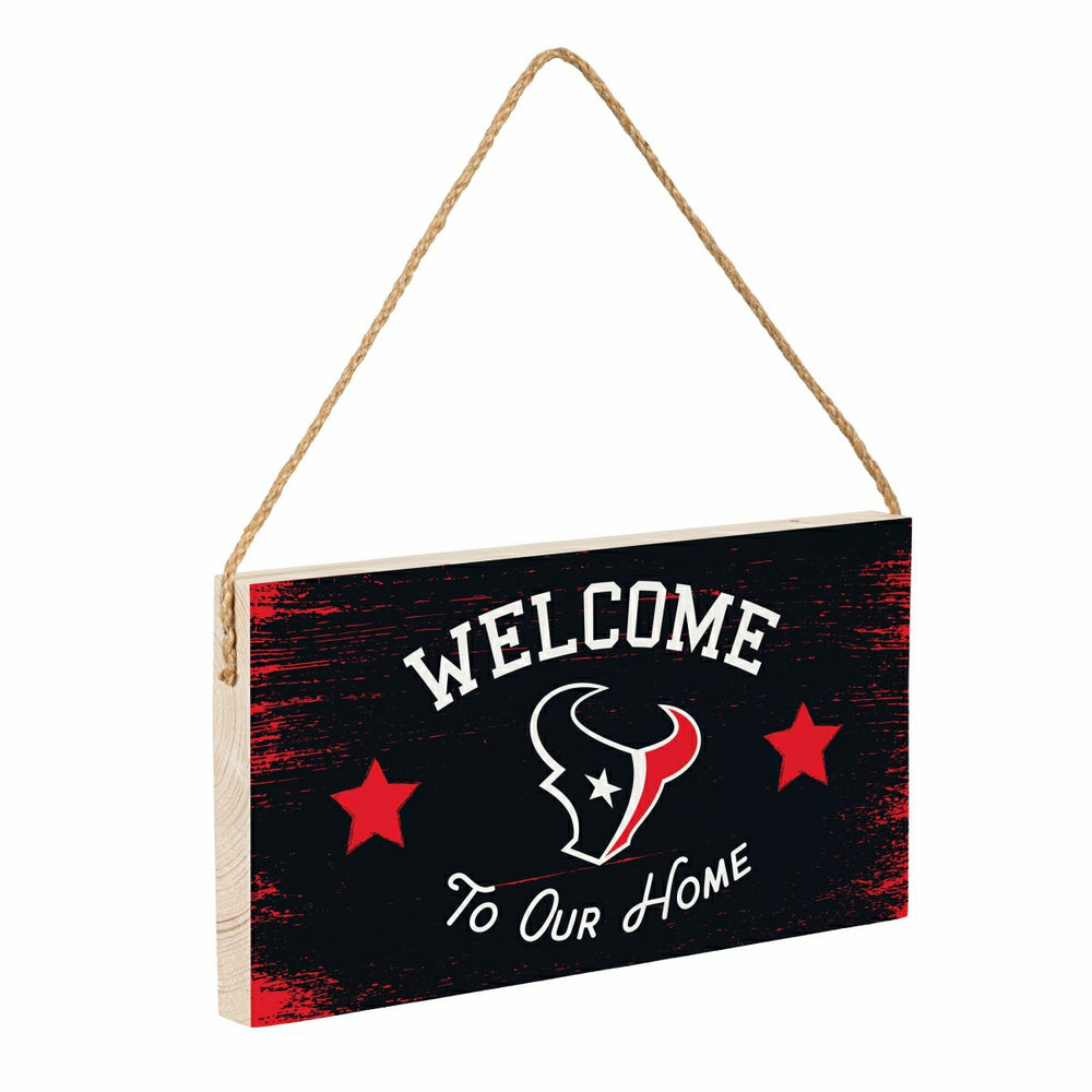 Houston Texans Wood Wall Sign, 6x11 - NFL Home