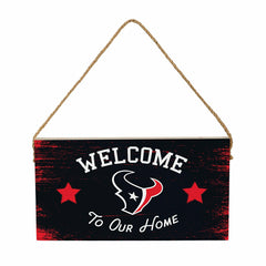 Houston Texans Wood Wall Sign, 6x11 - NFL Home