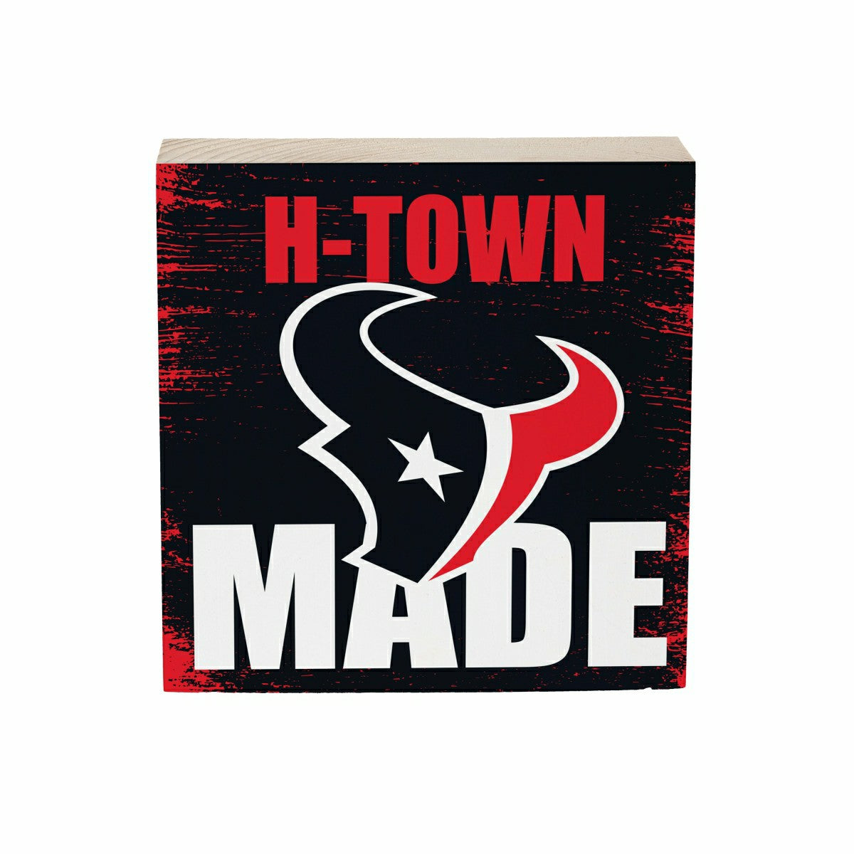 Houston Texans Plock, Down Home Fans, 6x6 - NFL Home