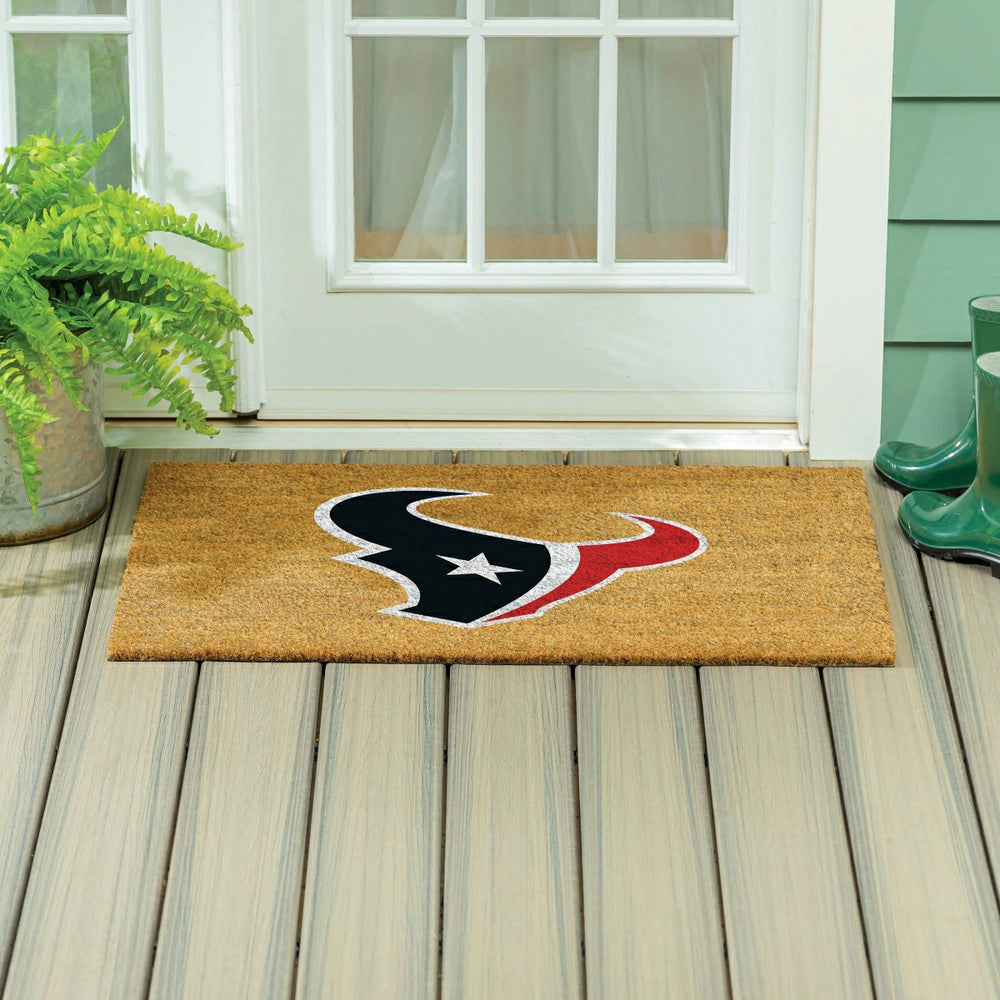 Houston Texans Large Full Color Coir Mat, 36"x24" - NFL
