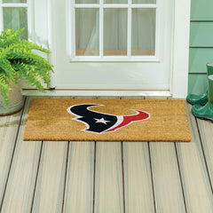 Houston Texans Large Full Color Coir Mat, 36"x24" - NFL