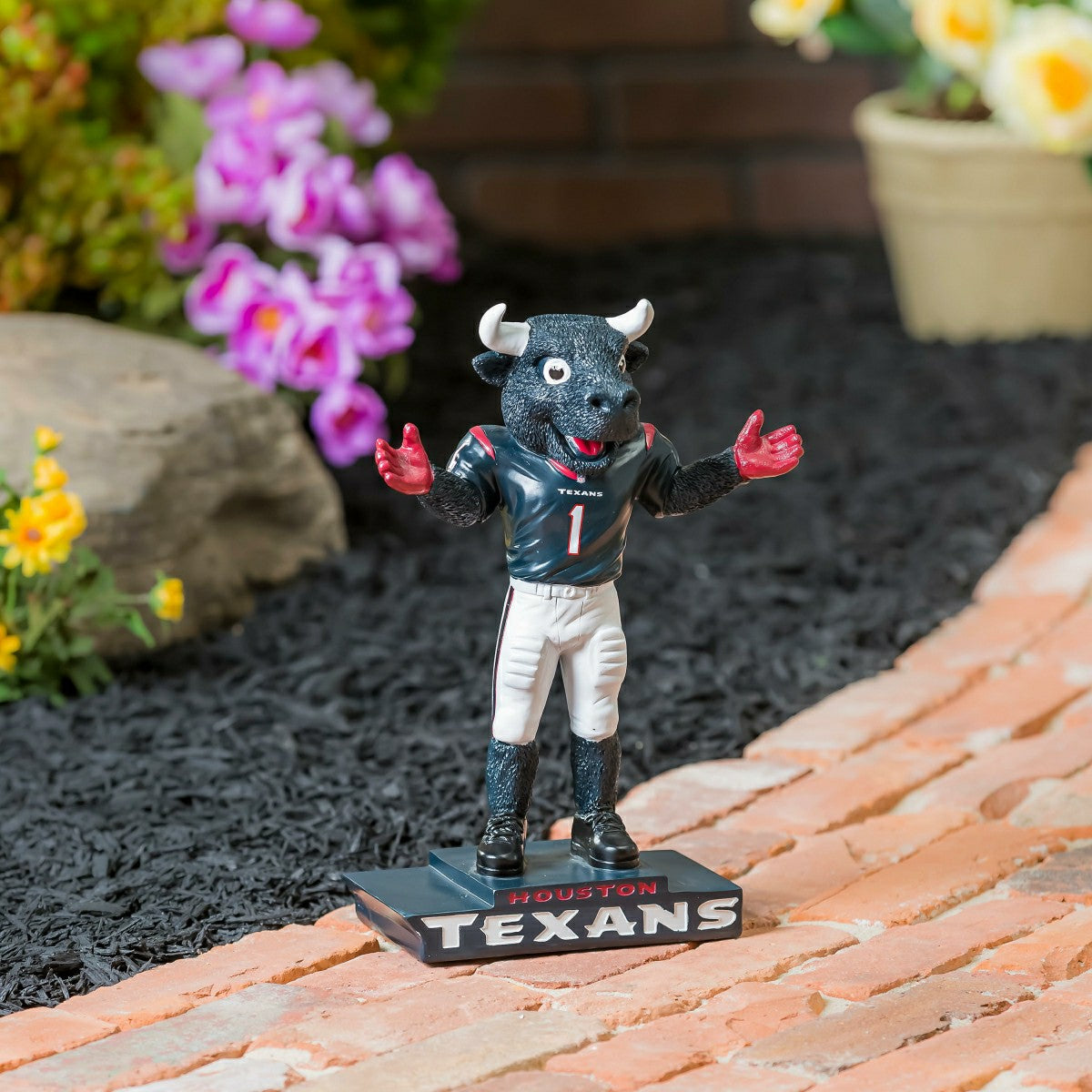 Houston Texans Mascot Statue   MyEvergreen - NFL Home
