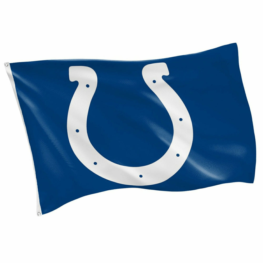 Indianapolis Colts Single Sided Flag w/ 2 Grommets, 3'x5' - NFL Home