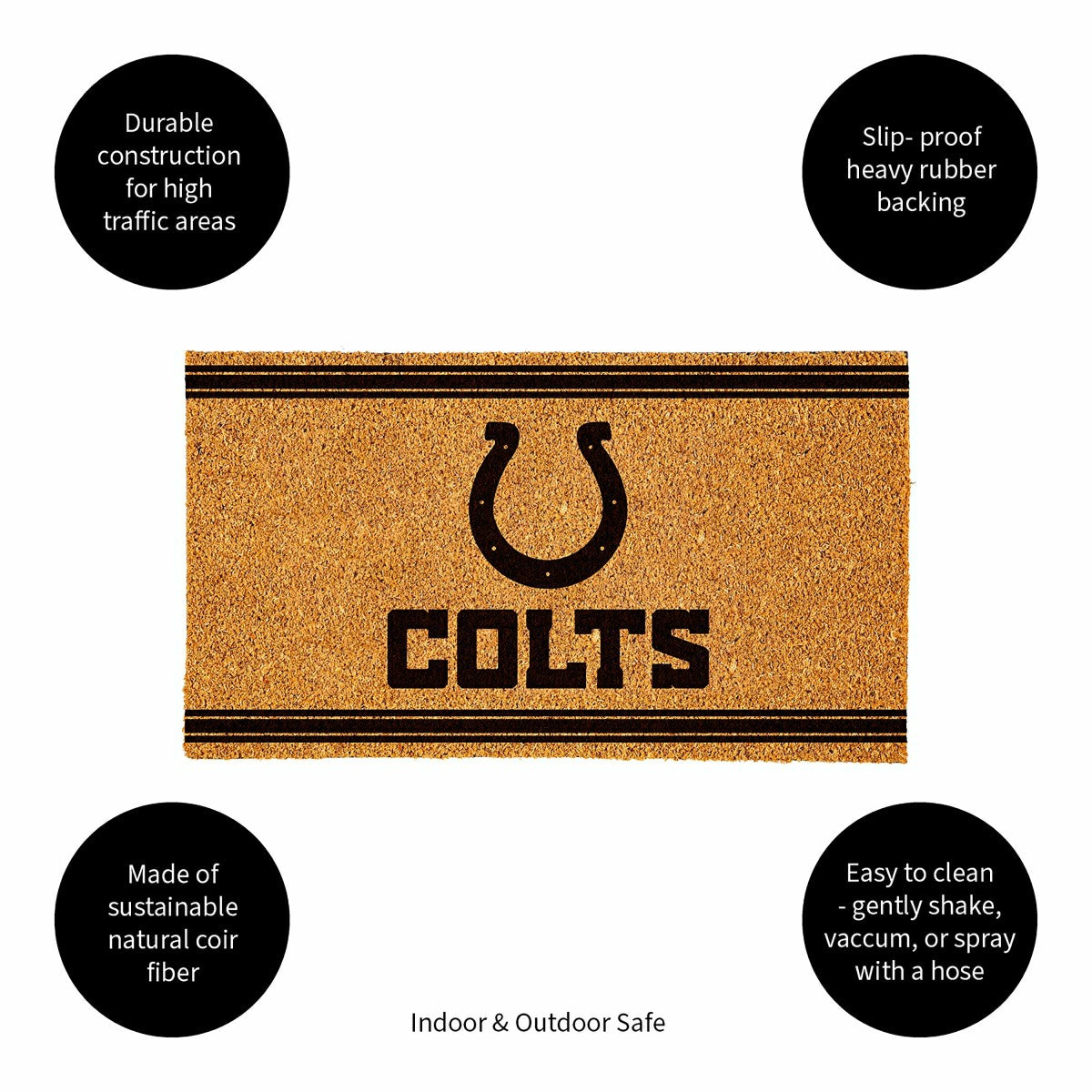 Indianapolis Colts, Coir Mat 1C - NFL