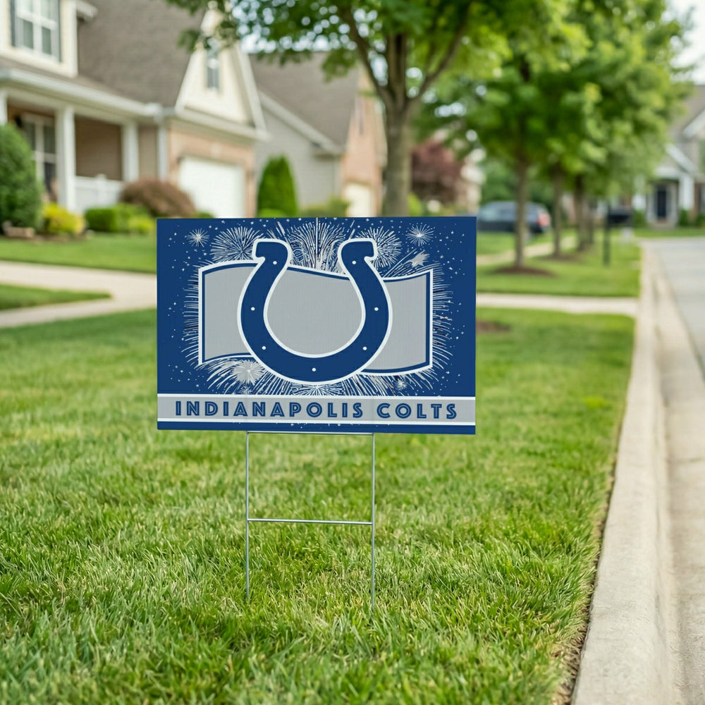 Indianapolis Colts Yard Sign, Patriotic - NFL Home