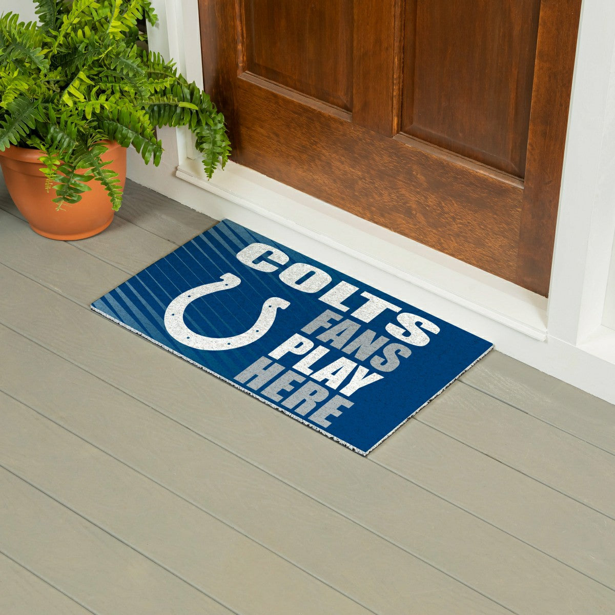 Indianapolis Colts Fan Mat, 28"x16" - NFL