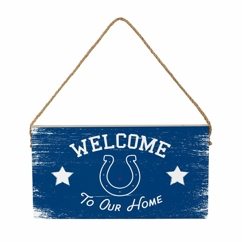 Indianapolis Colts Wood Wall Sign, 6x11 - NFL Home