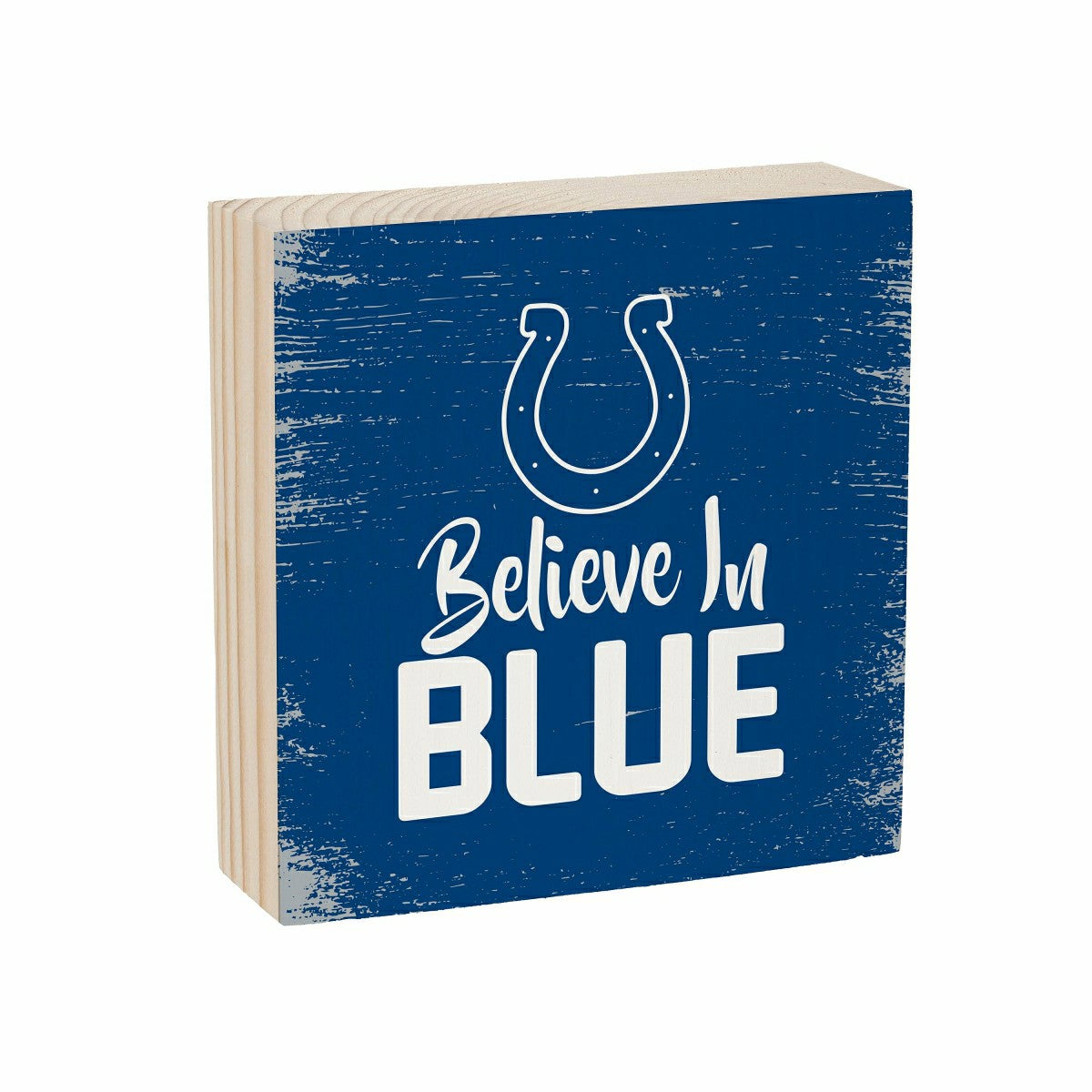 Indianapolis Colts Plock, Down Home Fans, 6x6 - NFL Home