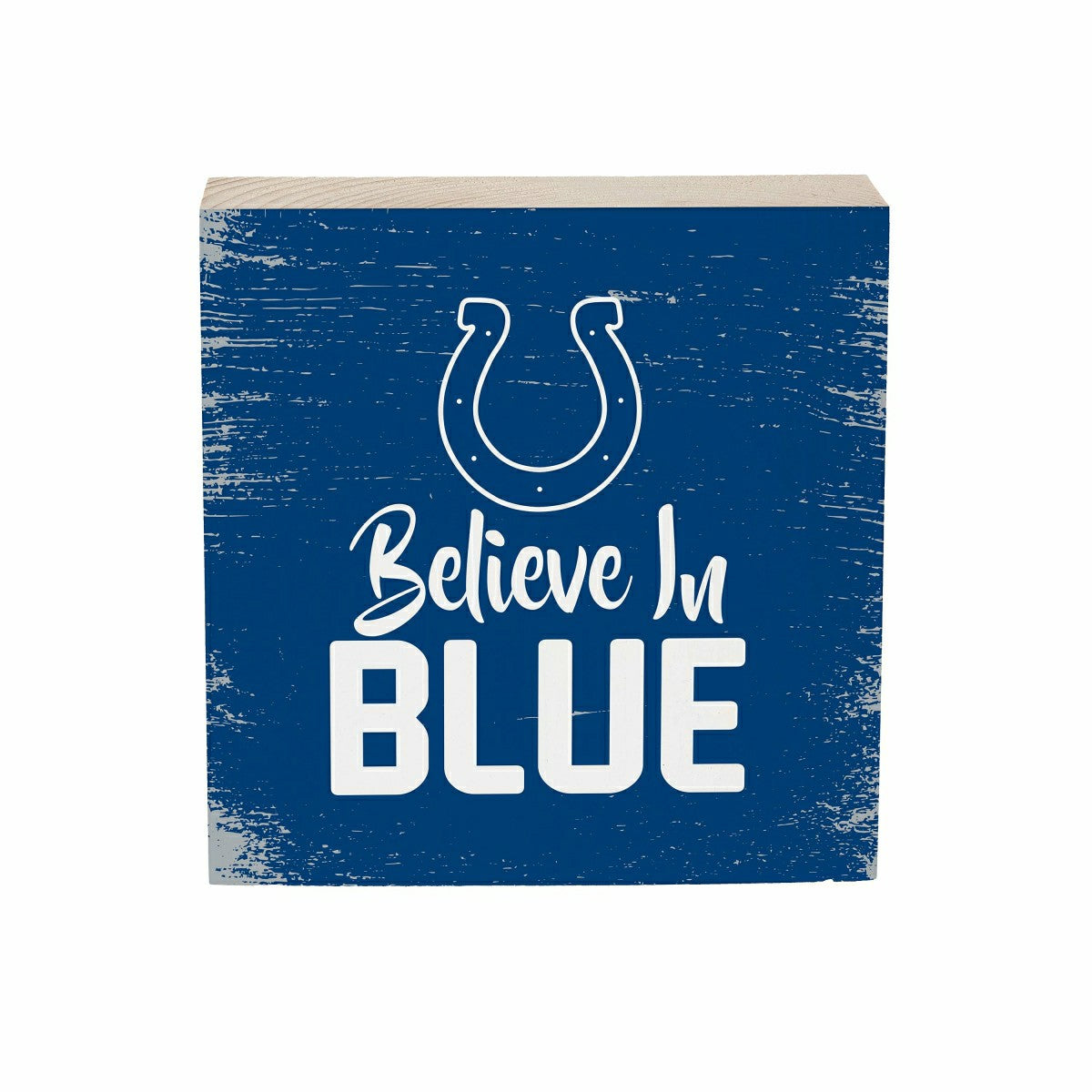 Indianapolis Colts Plock, Down Home Fans, 6x6 - NFL Home