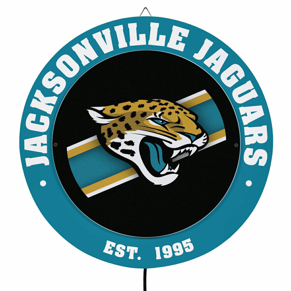 Jacksonville Jaguars, Metal Lite, Round - NFL
