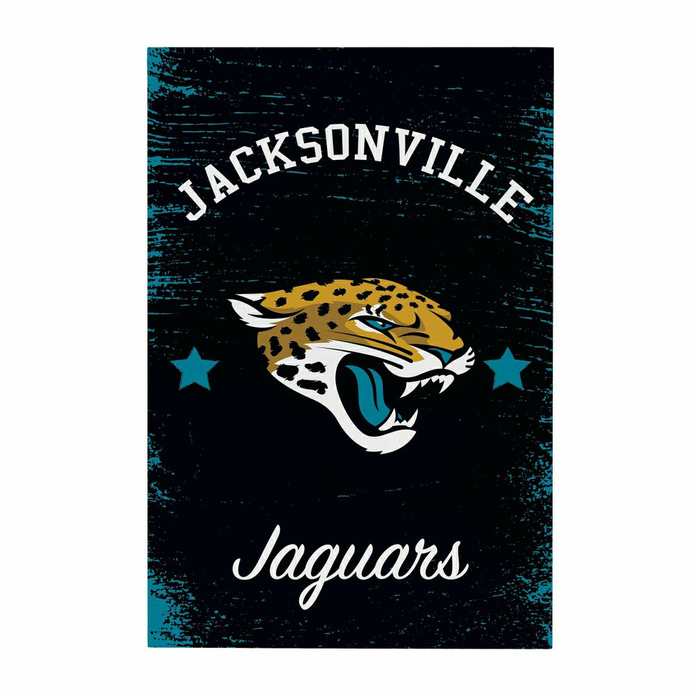 Jacksonville Jaguars Wood Wall Sign, 16x24 - NFL Home