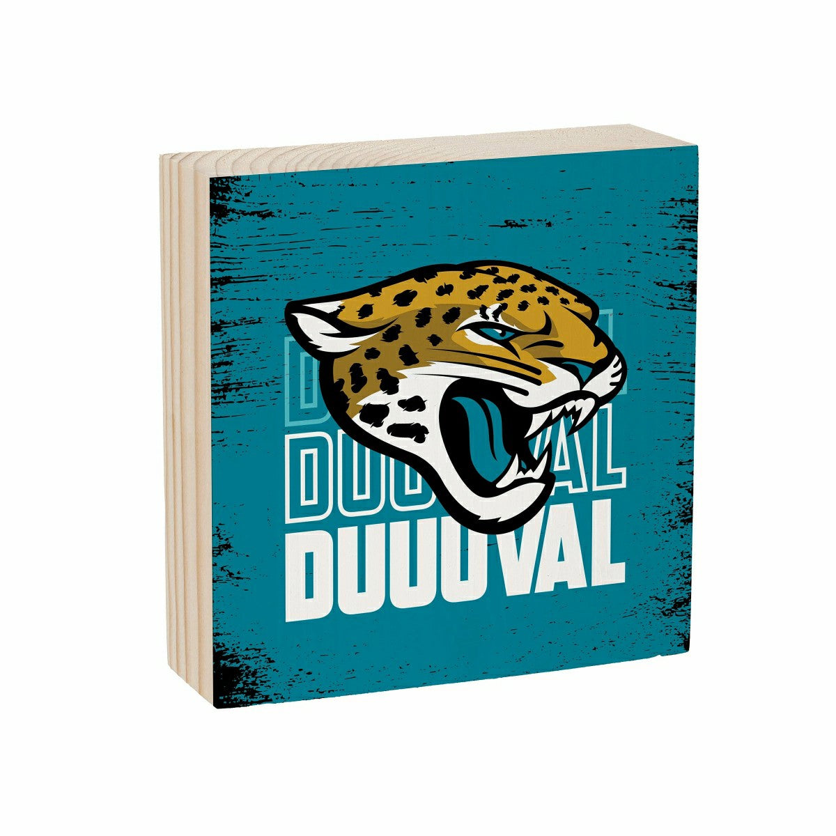 Jacksonville Jaguars Plock, Down Home Fans, 6x6 - NFL Home