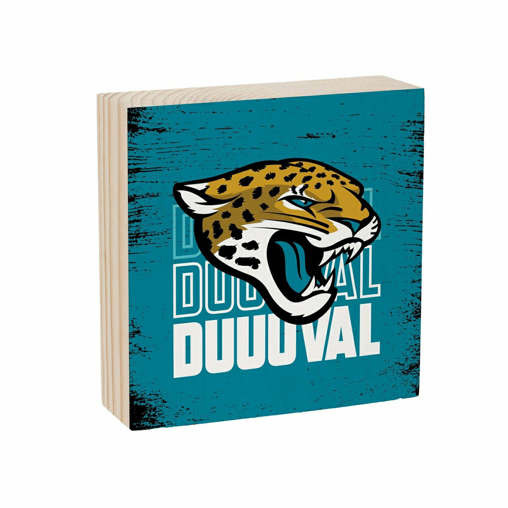 Jacksonville Jaguars Plock, Down Home Fans, 6x6 - NFL Home