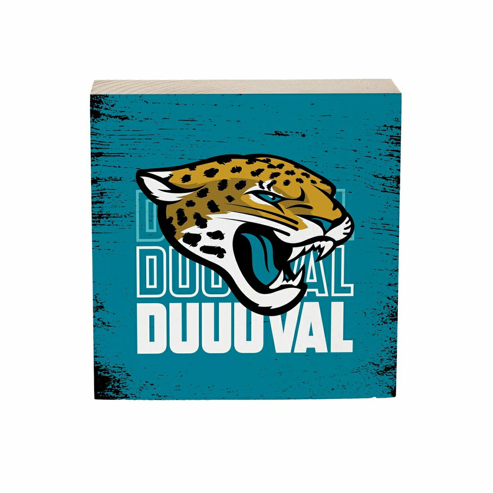 Jacksonville Jaguars Plock, Down Home Fans, 6x6 - NFL Home