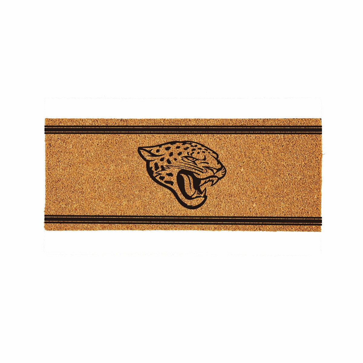 Jacksonville Jaguars Extra Large One Color Coir Mat, 60"x24" - NFL
