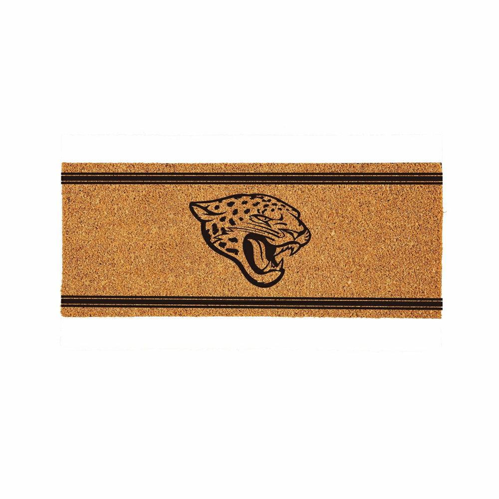 Jacksonville Jaguars Extra Large One Color Coir Mat, 60"x24" - NFL