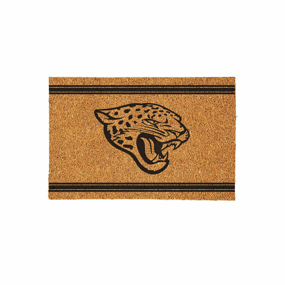 Jacksonville Jaguars Large One Color Coir Mat, 36"x24" - NFL