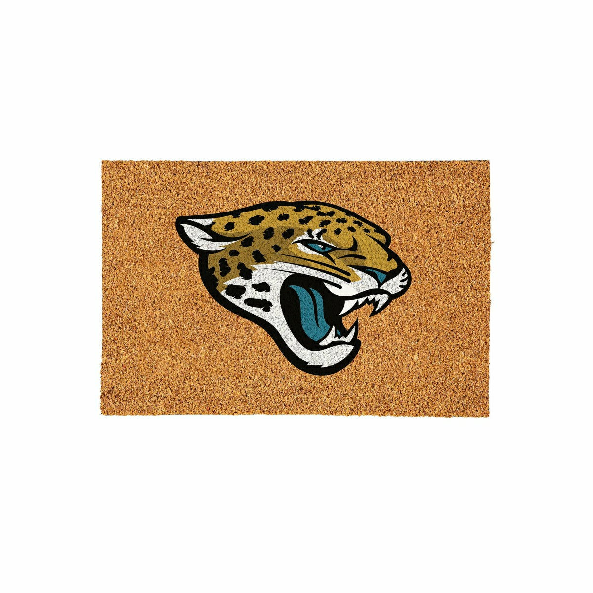 Jacksonville Jaguars Large Full Color Coir Mat, 36"x24" - NFL