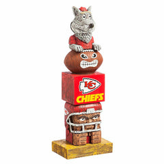 Kansas City Chiefs Tiki Team Totem Garden Statue - NFL Home