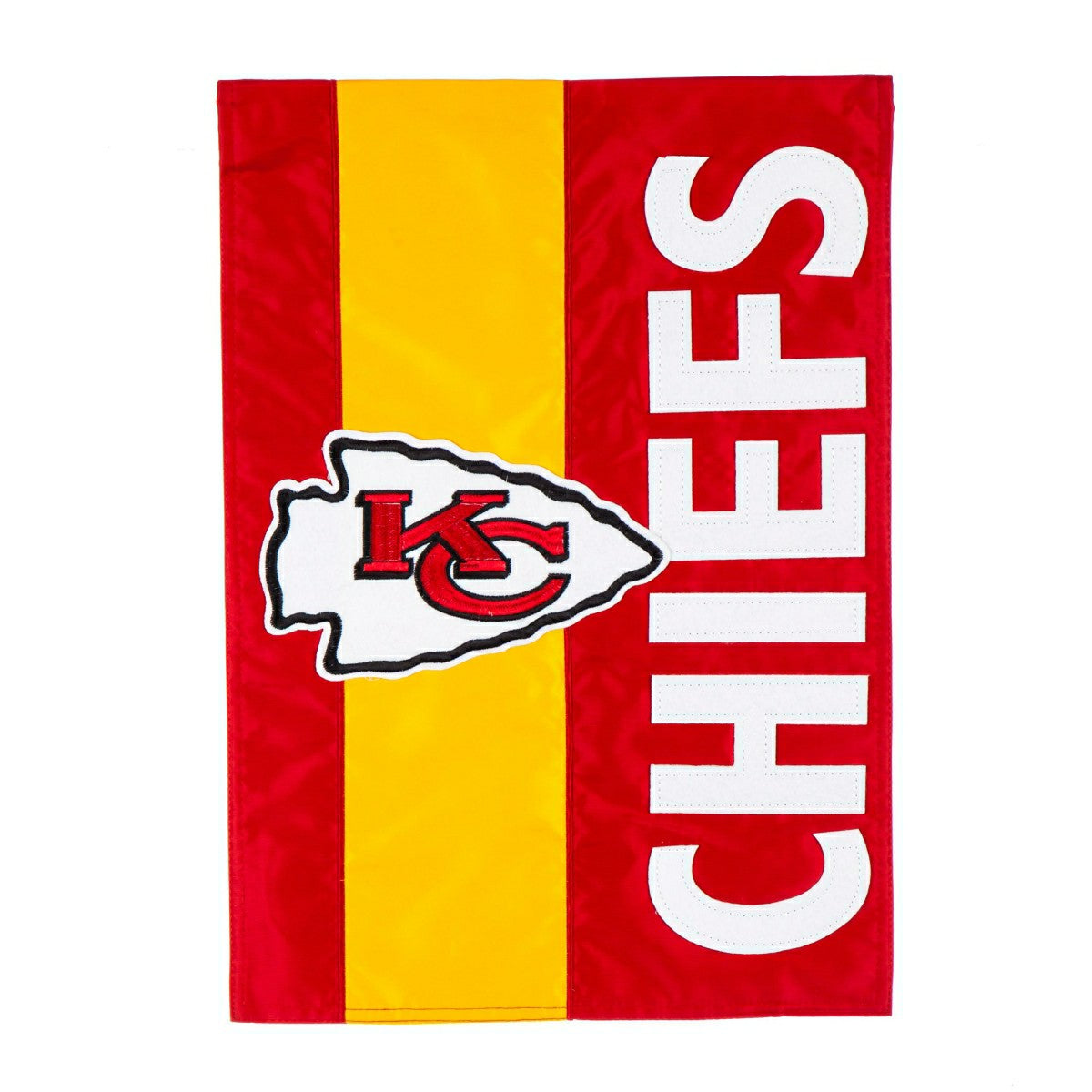 Kansas City Chiefs Embellished Garden Flag - NFL Home