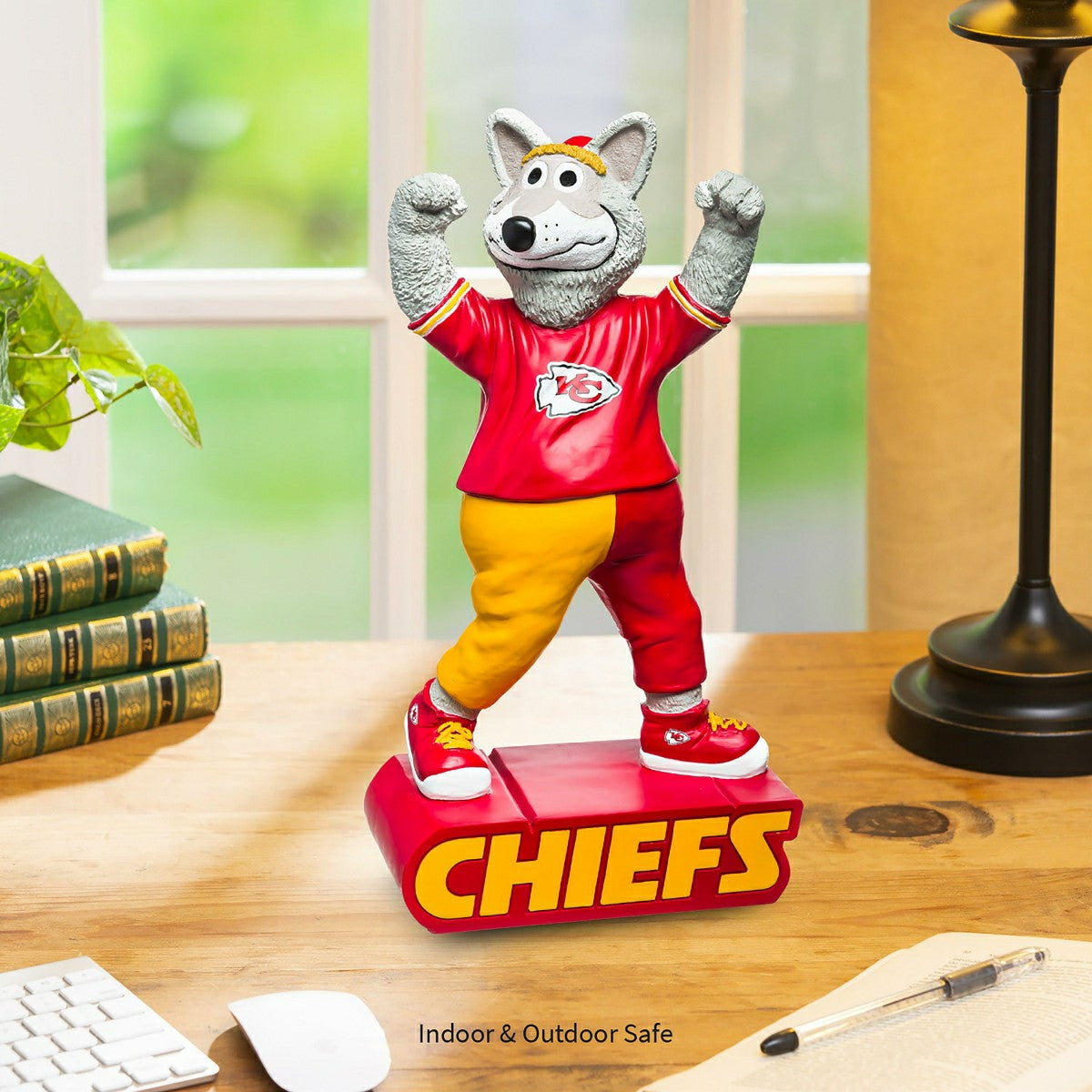 Kansas City Chiefs Mascot Statue   MyEvergreen - NFL Home