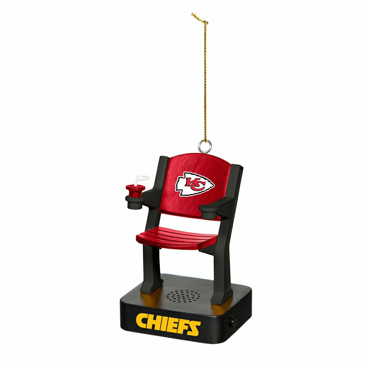 Kansas City Chiefs Mini Tabletop Stadium Seat with Sound - NFL Home