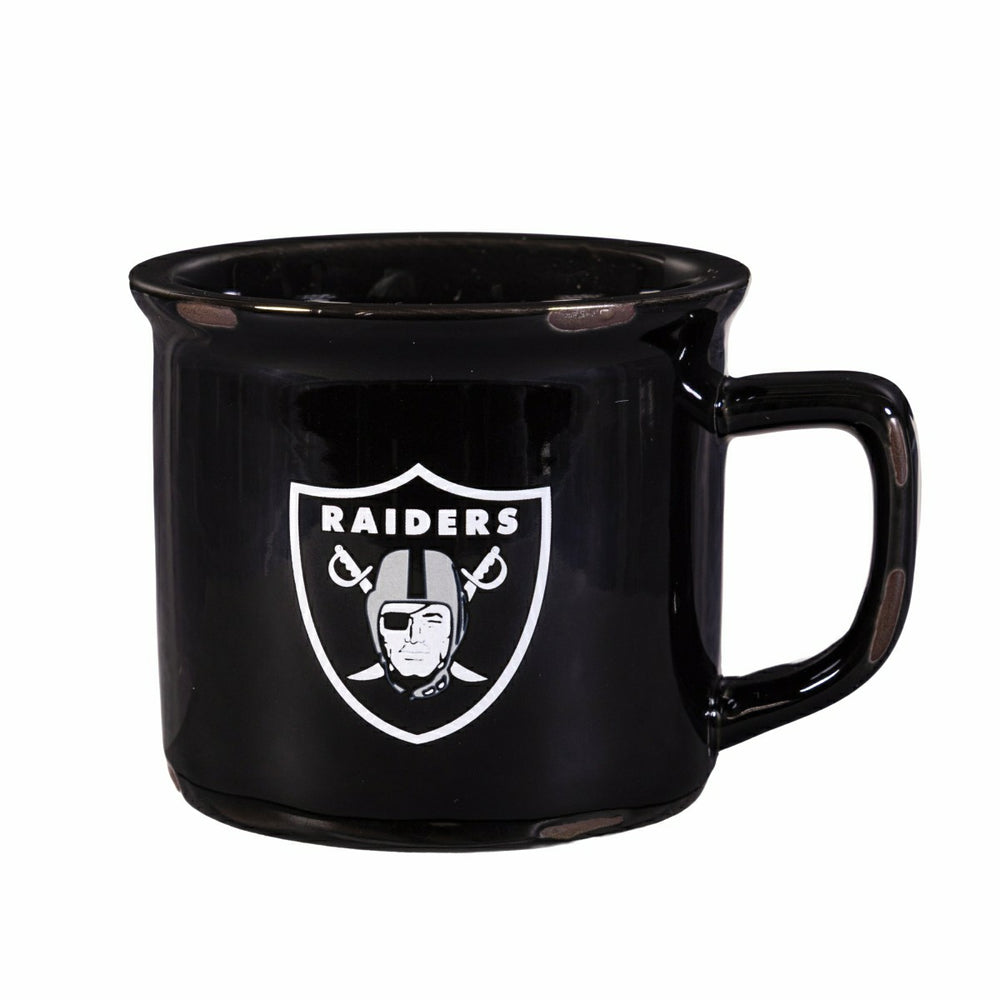 Las Vegas Raiders Ceramic Camp Cup with Enamel Finish, 14oz - NFL