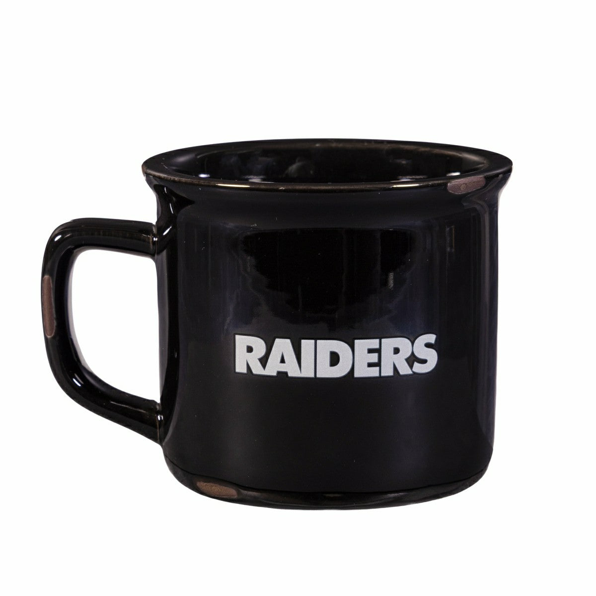 Las Vegas Raiders Ceramic Camp Cup with Enamel Finish, 14oz - NFL