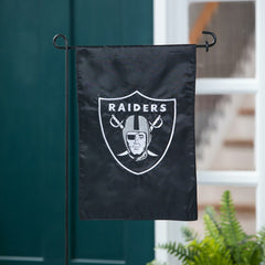 Las Vegas Raiders Applique Garden Flag - NFL Home