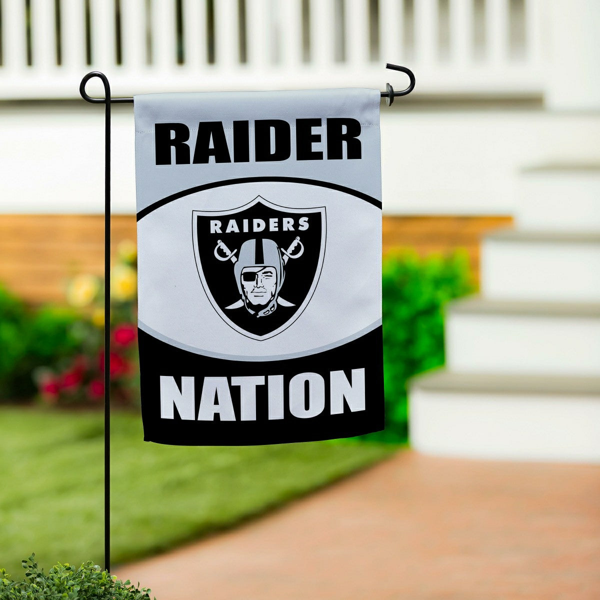 Las Vegas Raiders Suede Flag, GDN - NFL