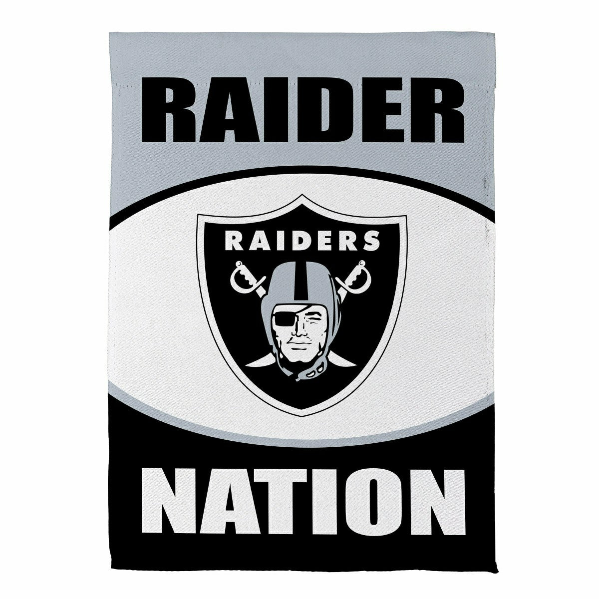 Las Vegas Raiders Suede Flag, House - NFL