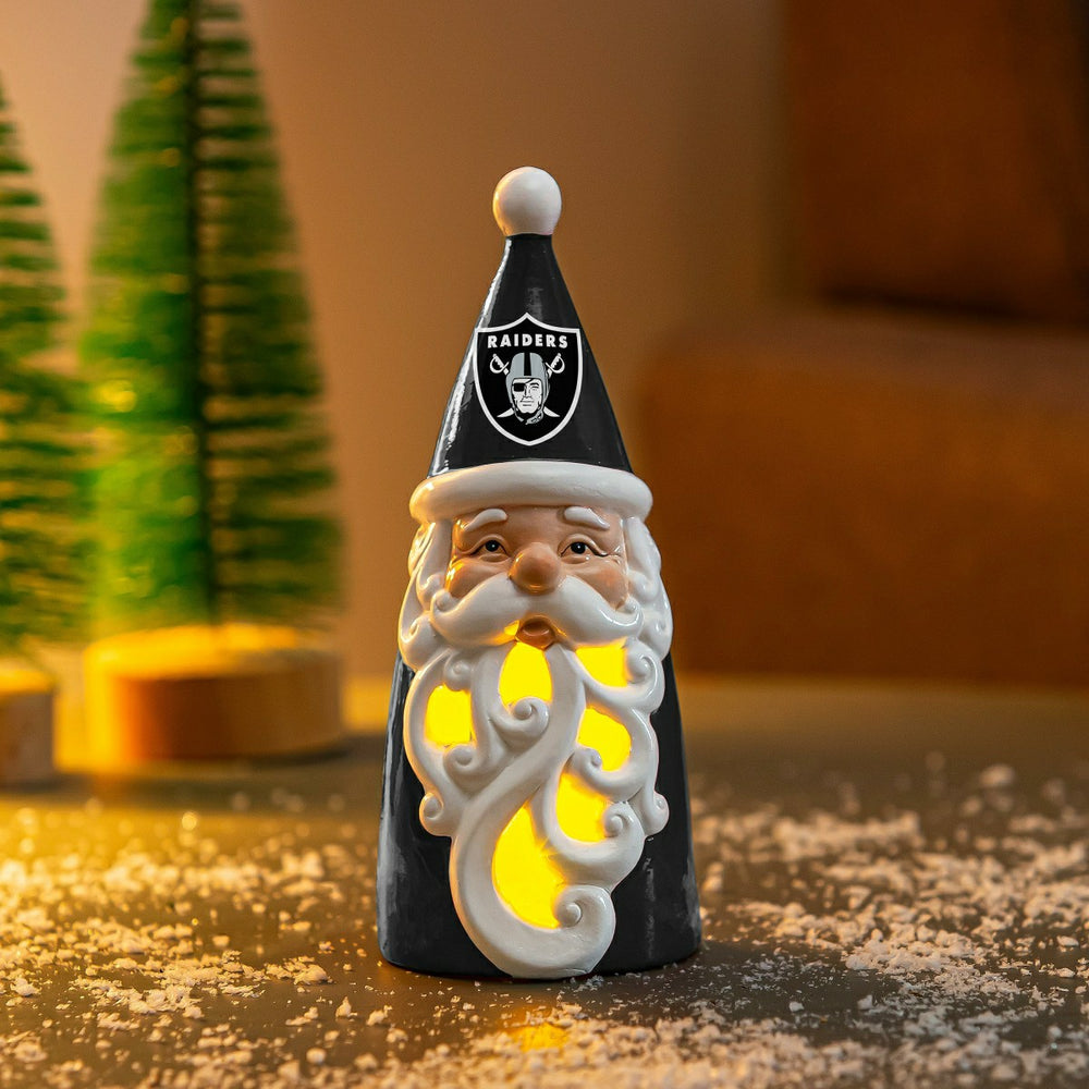 Las Vegas Raiders Santa LED Statuary, 8" - NFL Home