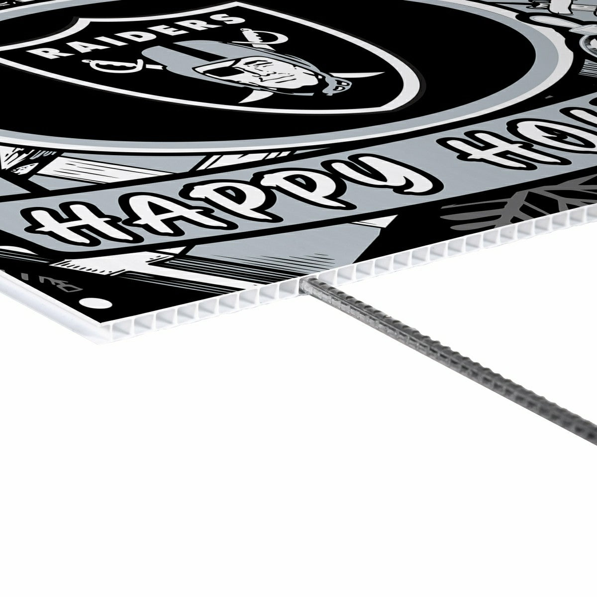 Las Vegas Raiders Coroplast Yard Sign, Holiday - NFL Home