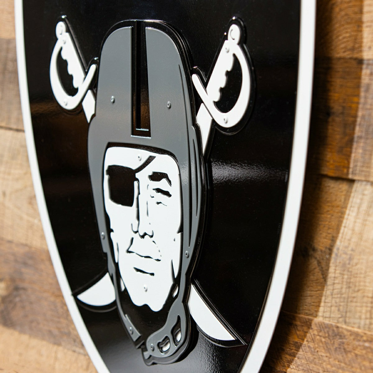 LAS VEGAS RAIDERS Premier Metal Wall Art - NFL Home