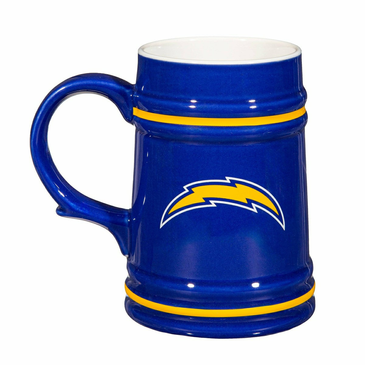 Los Angeles Chargers Ceramic Stein Cup, 24oz - NFL Home