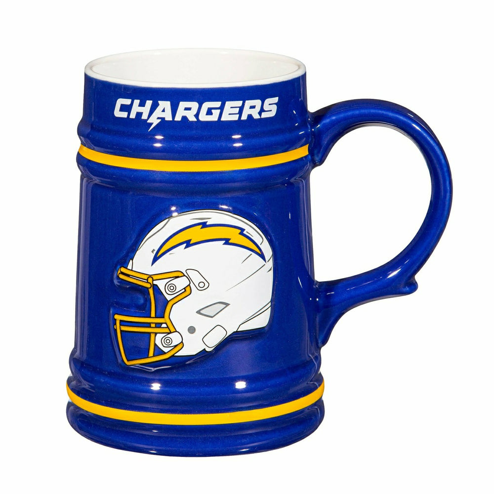 Los Angeles Chargers Ceramic Stein Cup, 24oz - NFL Home
