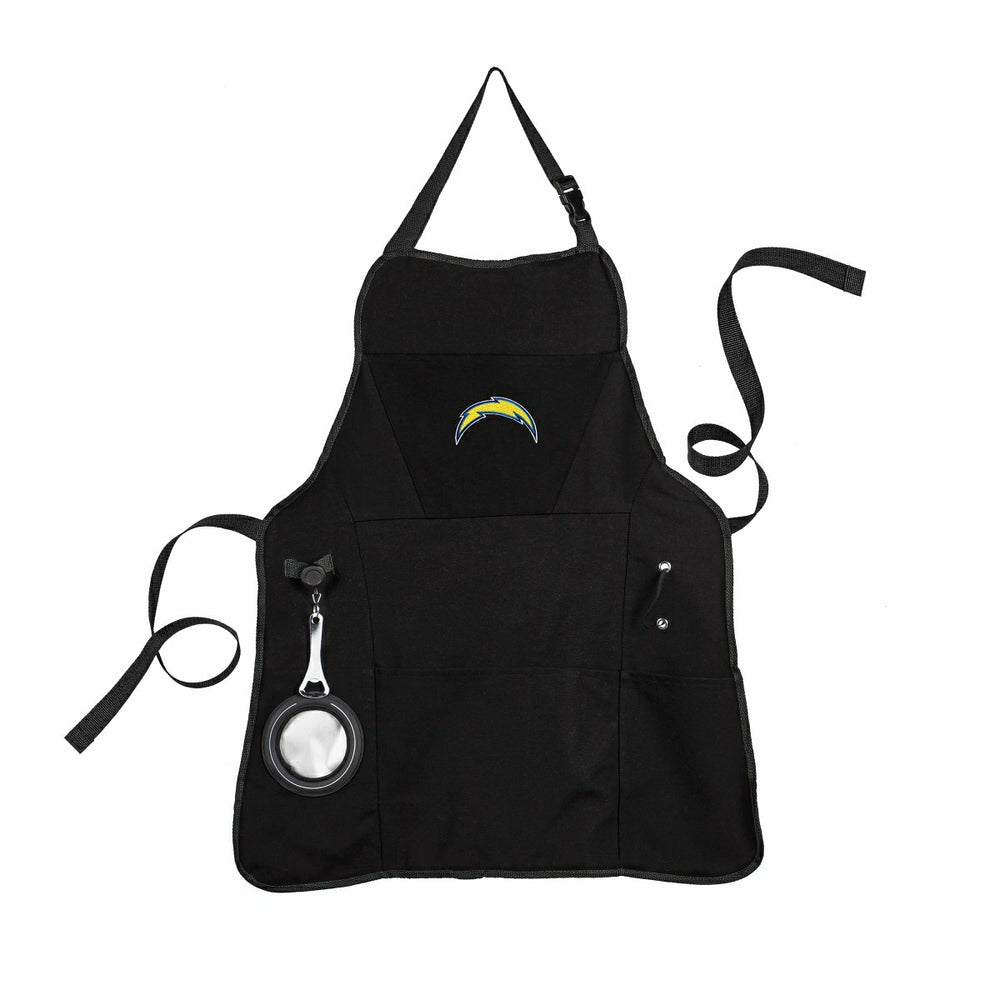 Grill Apron, Black, Los Angeles Chargers - NFL Home