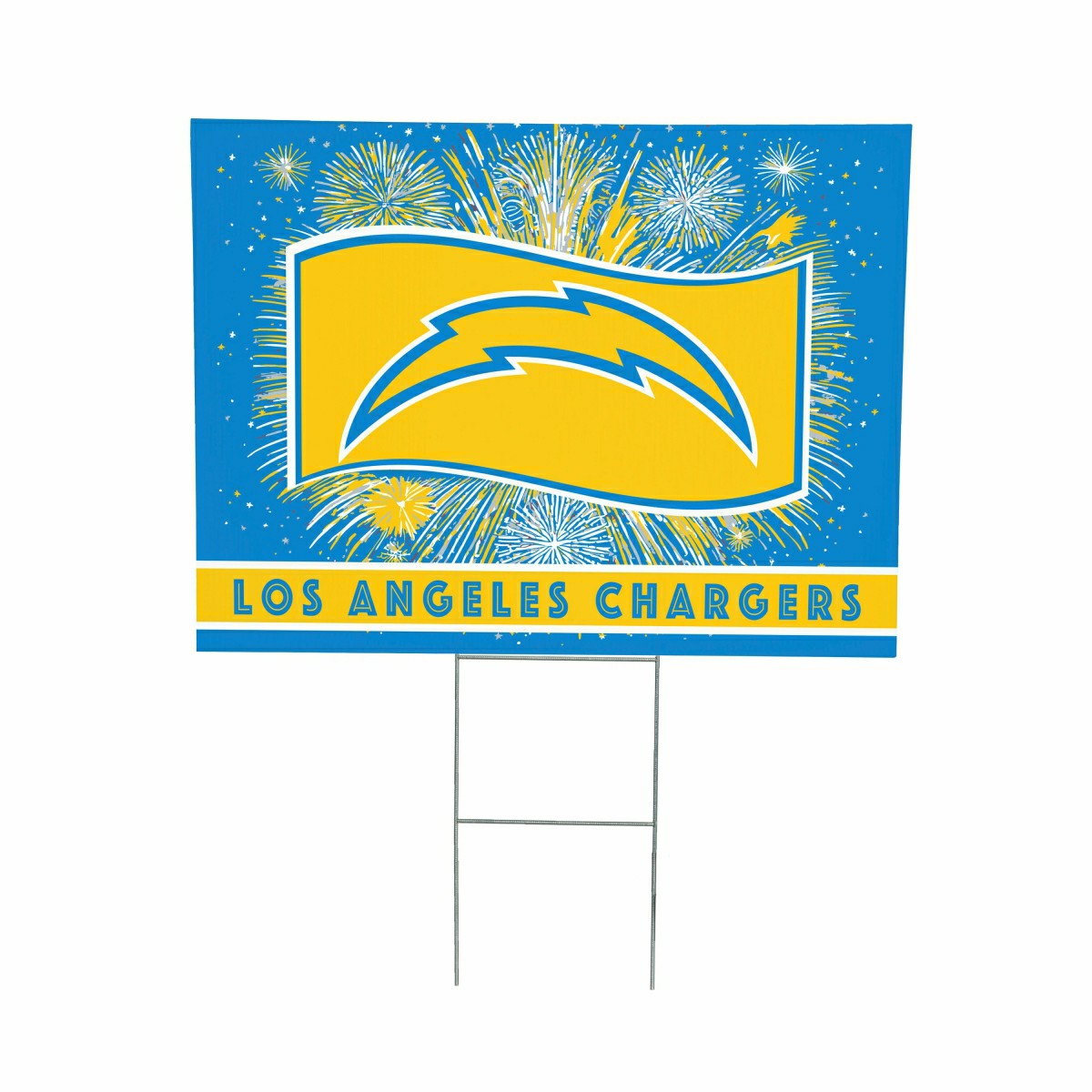 Los Angeles Chargers Yard Sign, Patriotic - NFL Home