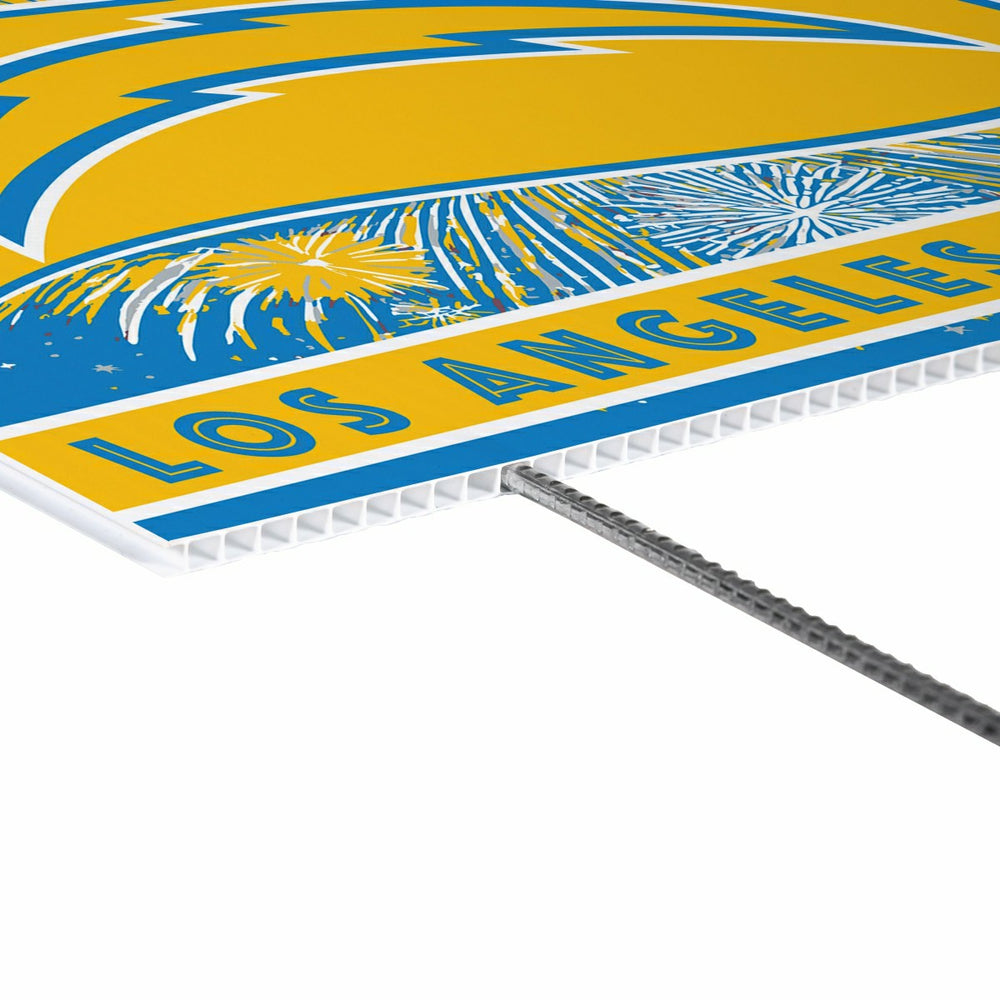 Los Angeles Chargers Yard Sign, Patriotic - NFL Home