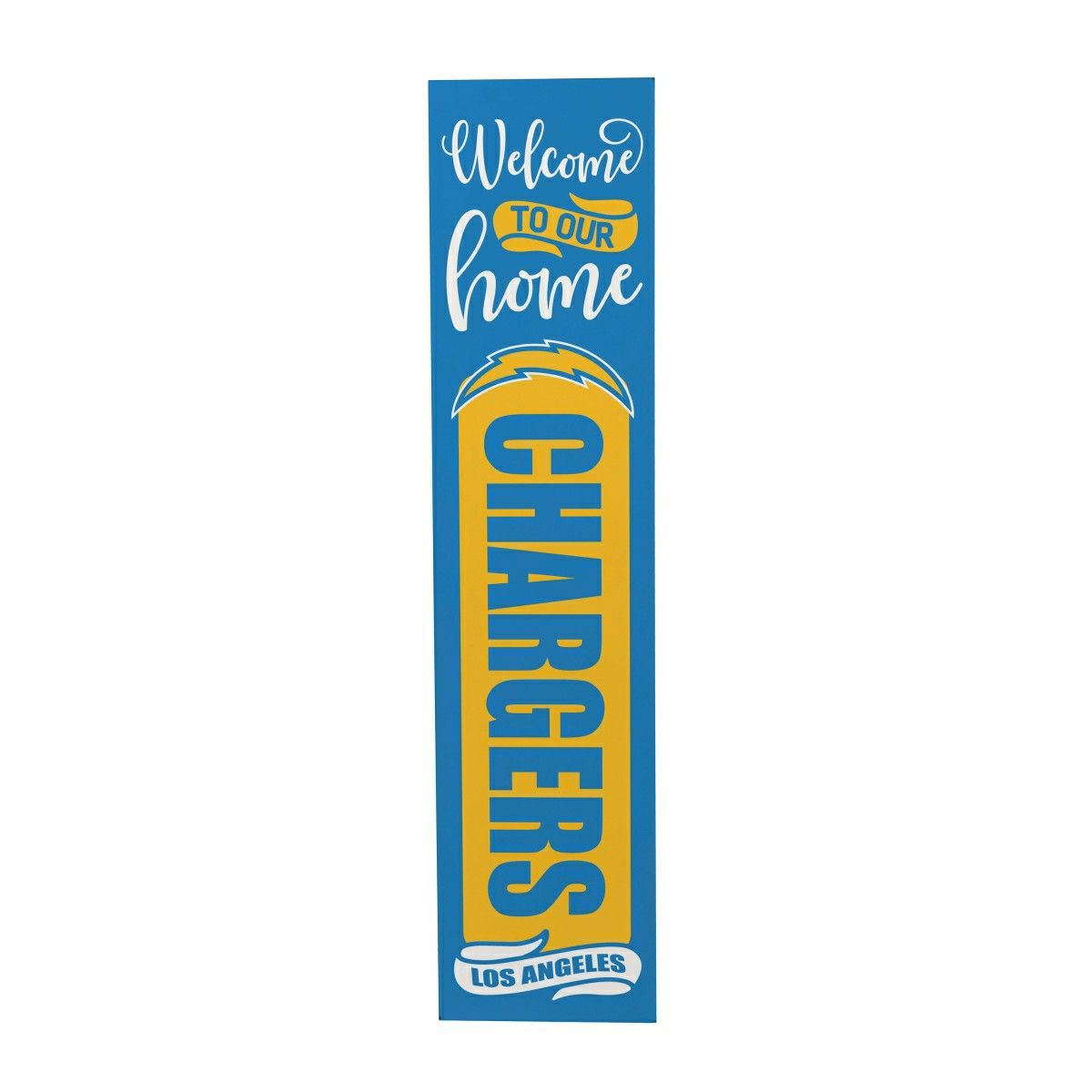 47" Double Sided Leaner, Los Angeles Chargers, Halloween - NFL Home