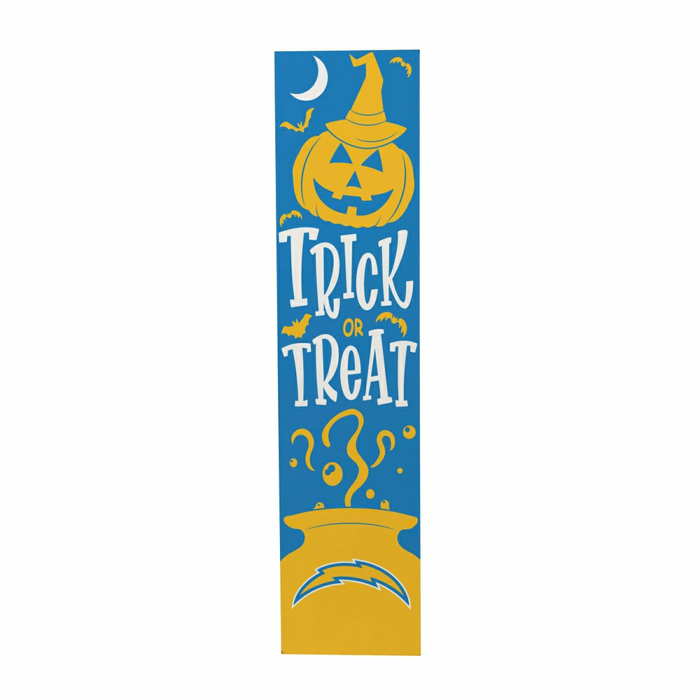 47" Double Sided Leaner, Los Angeles Chargers, Halloween - NFL Home