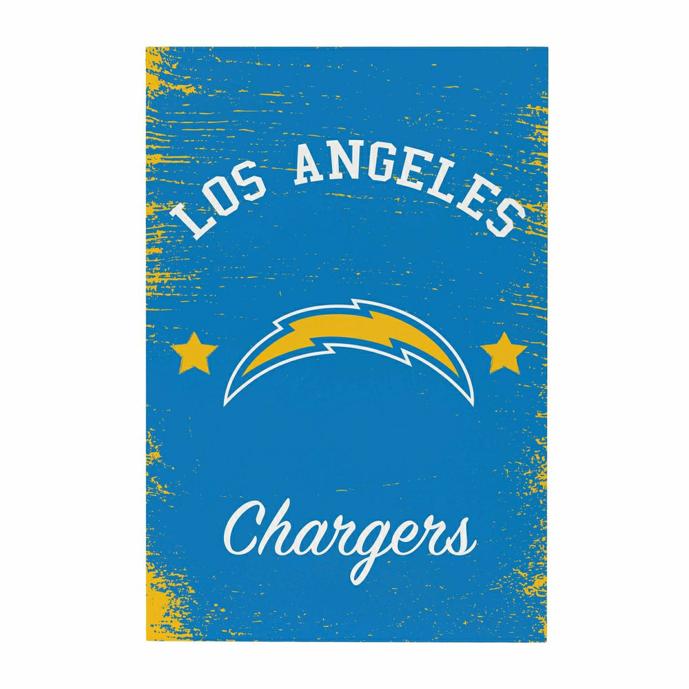 Los Angeles Chargers Wood Wall Sign, 16x24 - NFL Home