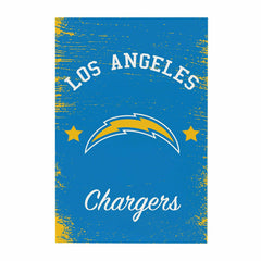 Los Angeles Chargers Wood Wall Sign, 16x24 - NFL Home