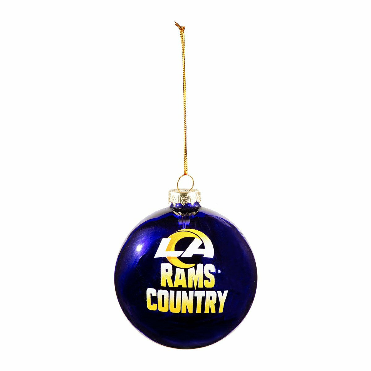Blown Glass Ornament, Los Angeles Rams - NFL Home