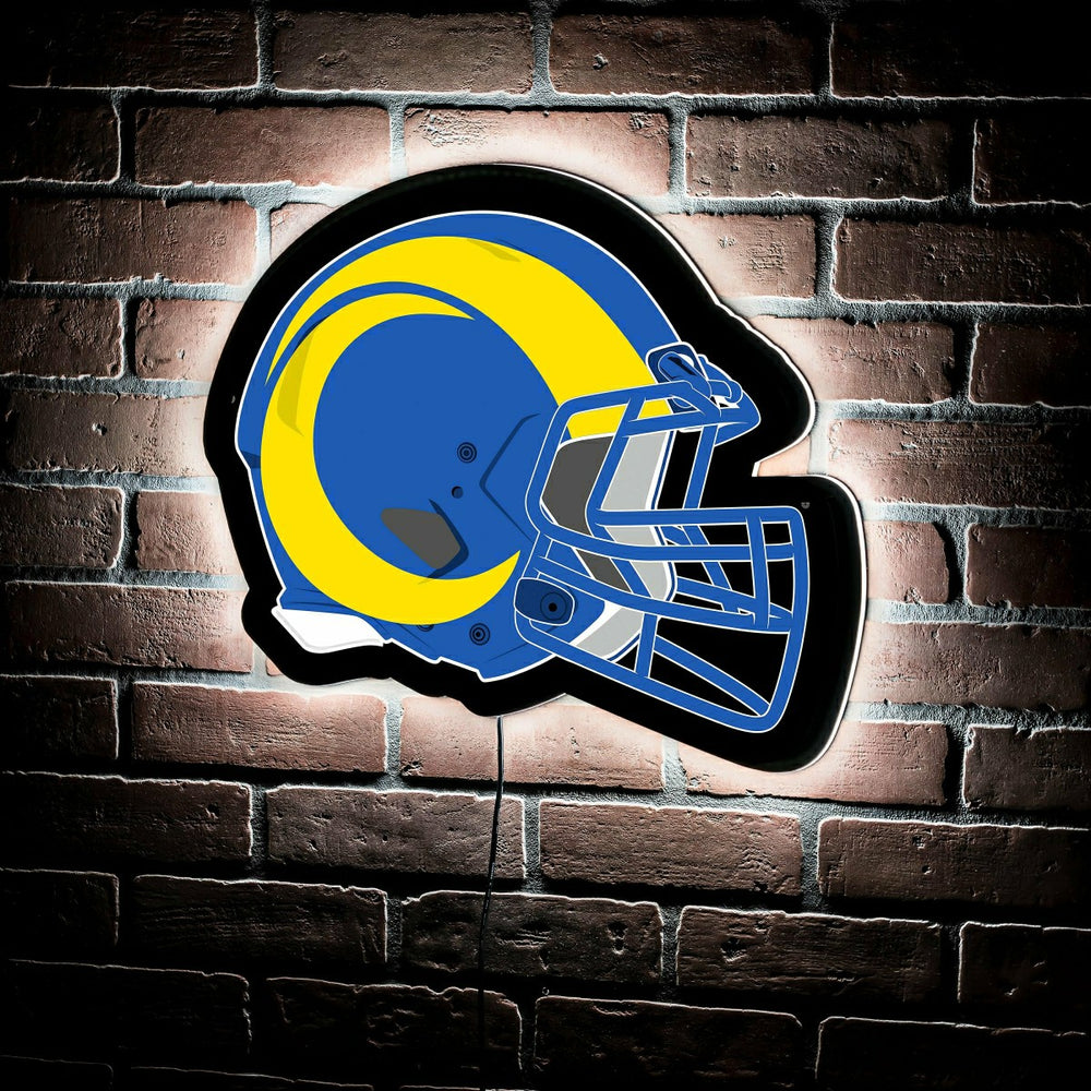 LED Wall Decor, Helmet, Los Angeles Rams - NFL Home