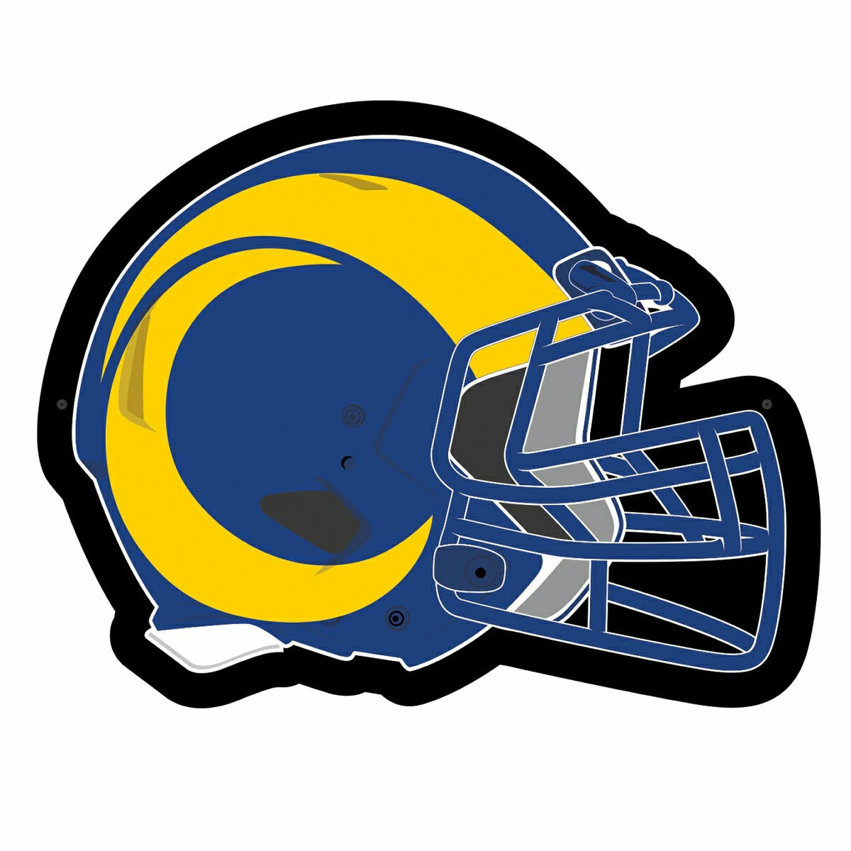 LED Wall Decor, Helmet, Los Angeles Rams - NFL Home